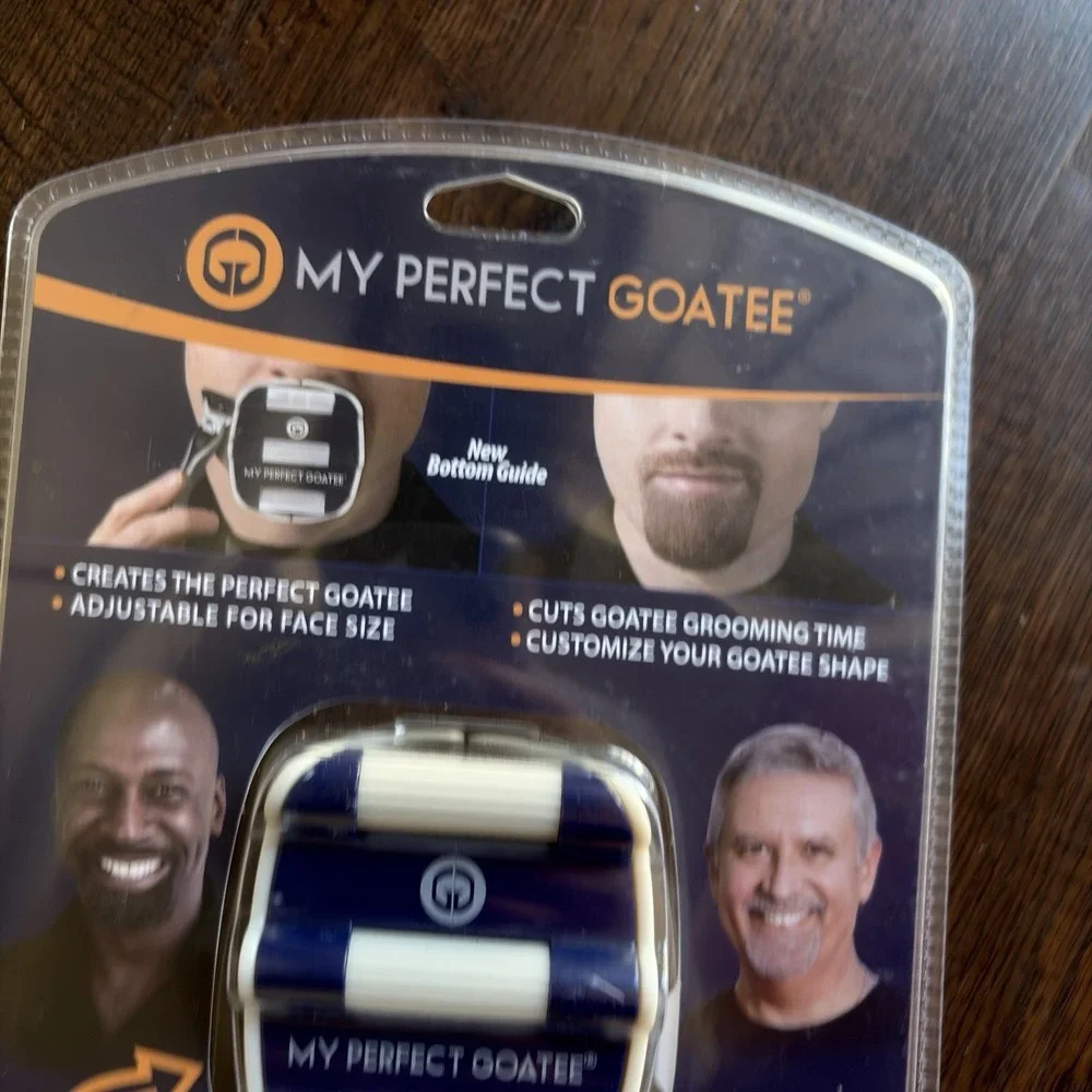 My Perfect Goatee® Shaving Template - Create a Perfectly Assorted Sizes New